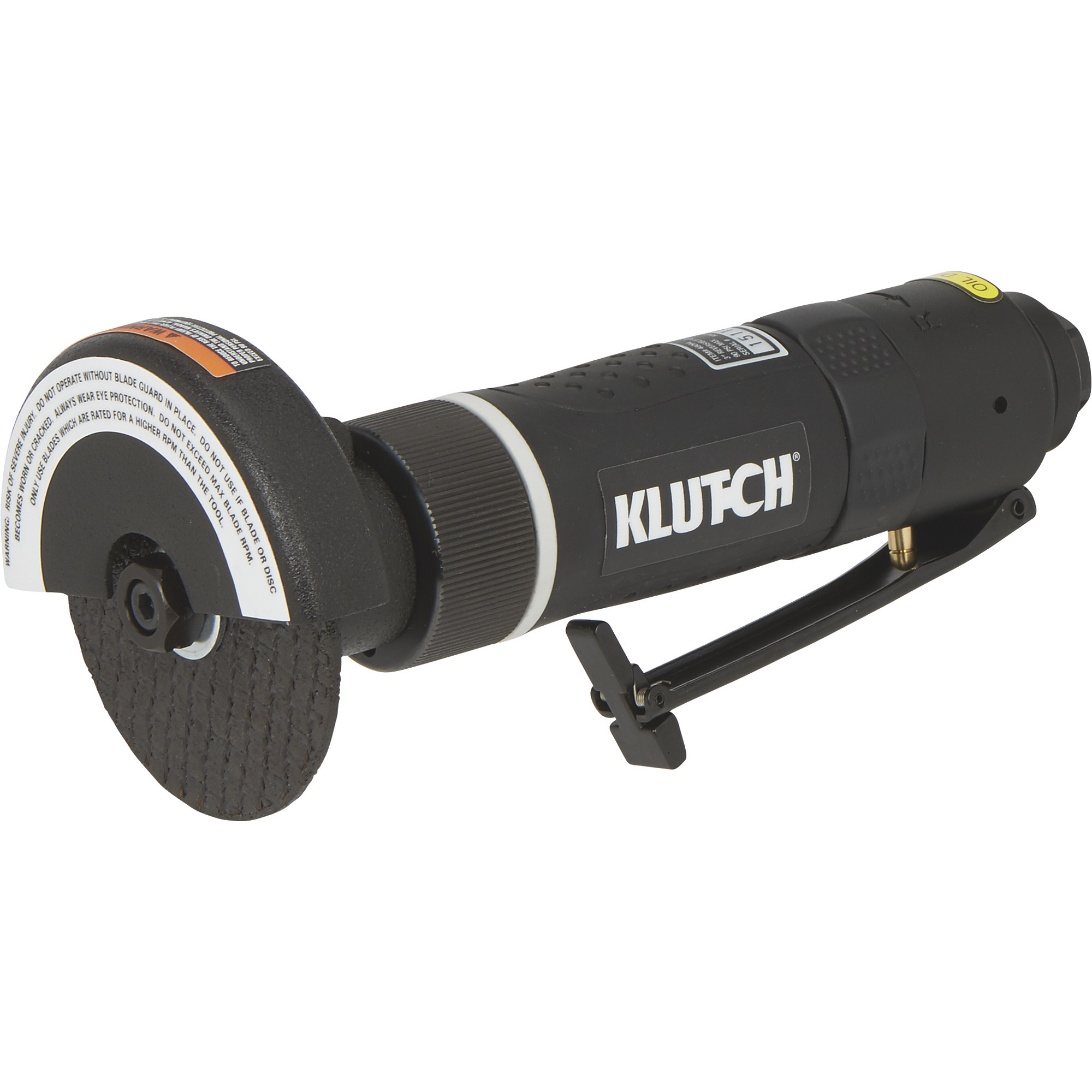 Klutch 3in. Reversible Air Cutoff Tool, 20,000 RPM, 4 CFM
